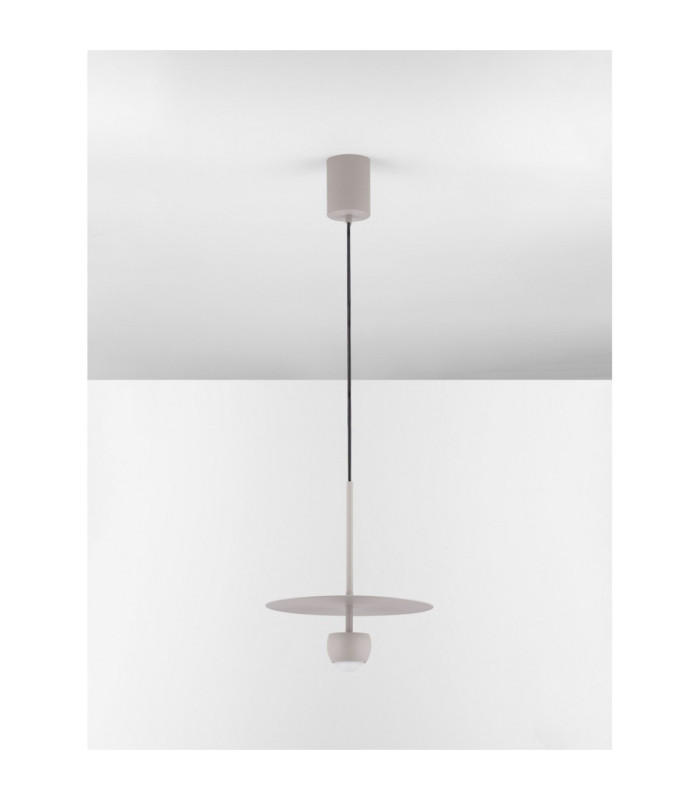Edem Pendant Ceiling Light Beige LED 8W 590lm 3000K-3
