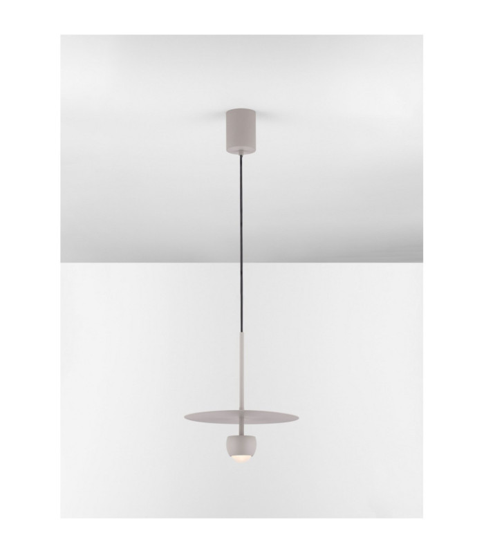 Edem Pendant Ceiling Light Beige LED 8W 590lm 3000K-4