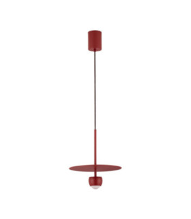 Edem Pendant Ceiling Light Red LED 8W 590lm 3000K-1