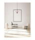 Edem Pendant Ceiling Light Red LED 8W 590lm 3000K-2