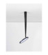Ekei II 20cm Integrated LED Semi Flush Ceiling Light Sandy Black LED 14W 1085lm 3000K-3