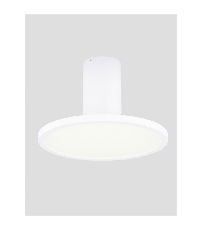 Ekei Integrated LED Semi Flush Ceiling Light Sandy White LED 14W 1127lm 3000K-4