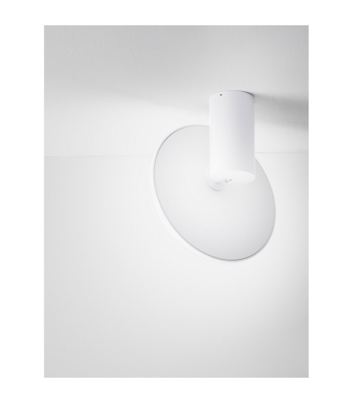 Ekei Integrated LED Semi Flush Ceiling Light Sandy White LED 14W 1127lm 3000K-5