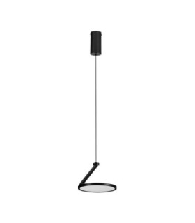 Opi Integrated LED Pendant Ceiling Light Sandy Black LED 14W 1085lm 3000K-1