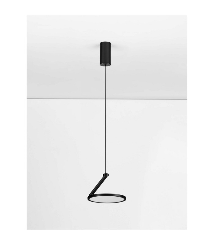 Opi Integrated LED Pendant Ceiling Light Sandy Black LED 14W 1085lm 3000K-3