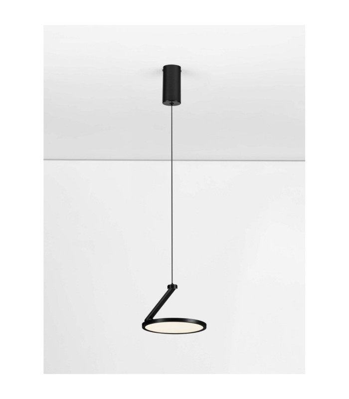 Opi Integrated LED Pendant Ceiling Light Sandy Black LED 14W 1085lm 3000K-4