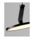 Opi Integrated LED Pendant Ceiling Light Sandy Black LED 14W 1085lm 3000K-5
