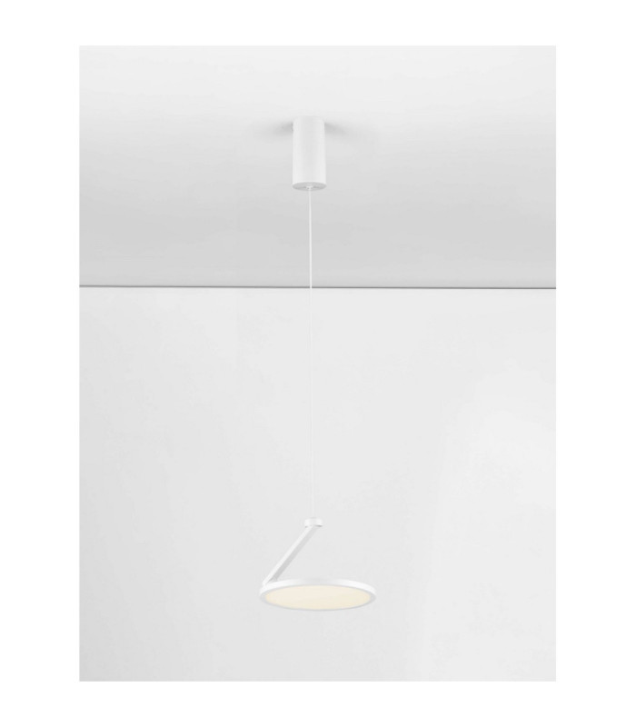 Opi Integrated LED Pendant Ceiling Light Sandy White LED 14W 1093lm 3000K-4