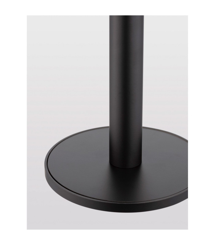 Palencia Integrated LED Pendant Ceiling Light Matt Black LED 10W 517lm 3000K-7