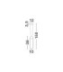 Wiro Oval Integrated LED Pendant Ceiling Light Sandy Black LED 11W 770lm 3000K-5