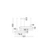 Liaise Integrated LED Pendant Ceiling Light Sandy Black Gold Triac Dimmable LED 49W 2060lm 3200K-6