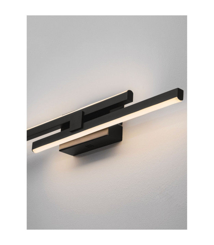 Antama Integrated LED Wall Lamp Sandy Black Triac Dimmable LED 12W 510lm 3200K-5