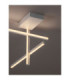 Antama Integrated LED Semi Flush Ceiling Light Sandy White Triac Dimmable LED 25W 955lm 3200K-5