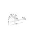 Antama Integrated LED Semi Flush Ceiling Light Sandy White Triac Dimmable LED 25W 955lm 3200K-7