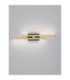 Antama Integrated LED Wall Lamp Sandy Black Gold Triac Dimmable LED 12W 510lm 3200K-4