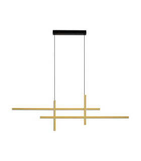 Antama Bar Pendant Ceiling Light Sandy Black Gold Triac Dimmable LED 43W 1478lm 3200K-1