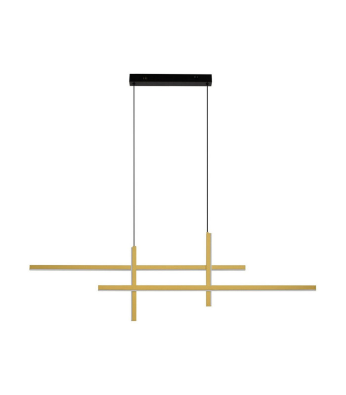 Antama Bar Pendant Ceiling Light Sandy Black Gold Triac Dimmable LED 43W 1478lm 3200K-1