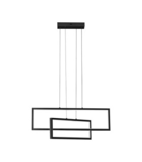 Alis Integrated LED Pendant Ceiling Light Sandy Black Triac Dimmable LED 47W 1180lm 3200K-1