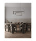 Alis Integrated LED Pendant Ceiling Light Sandy Black Triac Dimmable LED 47W 1180lm 3200K-2