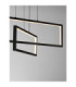 Alis Integrated LED Pendant Ceiling Light Sandy Black Triac Dimmable LED 47W 1180lm 3200K-5