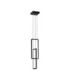 Alis Integrated LED Pendant Ceiling Light Sandy Black Triac Dimmable LED 37W 925lm 3200K-1
