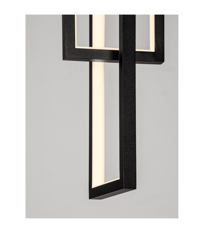Alis Integrated LED Pendant Ceiling Light Sandy Black Triac Dimmable LED 37W 925lm 3200K-5