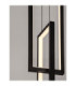 Alis Integrated LED Pendant Ceiling Light Sandy Black Triac Dimmable LED 37W 925lm 3200K-6