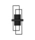 Alis Integrated LED Wall Lamp Sandy Black Triac Dimmable LED 8W 202lm 3200K-1