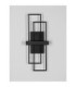 Alis Integrated LED Wall Lamp Sandy Black Triac Dimmable LED 8W 202lm 3200K-3