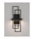 Alis Integrated LED Wall Lamp Sandy Black Triac Dimmable LED 8W 202lm 3200K-4