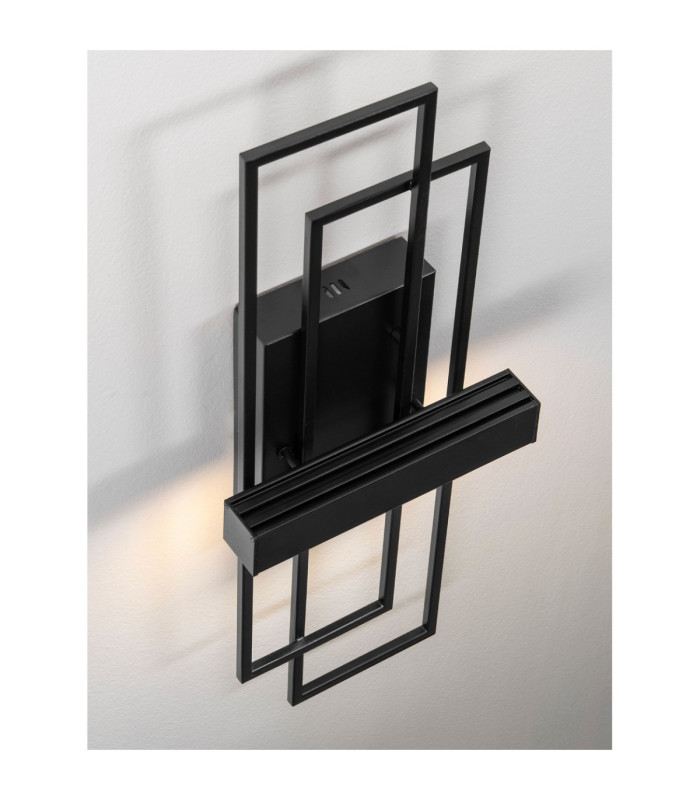Alis Integrated LED Wall Lamp Sandy Black Triac Dimmable LED 8W 202lm 3200K-5