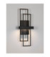 Alis Integrated LED Wall Lamp Sandy Black Triac Dimmable LED 8W 202lm 3200K-7