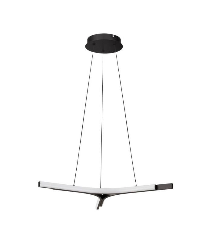 Nue Integrated LED Pendant Ceiling Light Matt Black Triac Dimmable LED 29W 1833lm 3000K-1