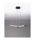 Nue Integrated LED Pendant Ceiling Light Matt Black Triac Dimmable LED 29W 1833lm 3000K-4