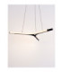 Nue Integrated LED Pendant Ceiling Light Matt Black Triac Dimmable LED 29W 1833lm 3000K-5