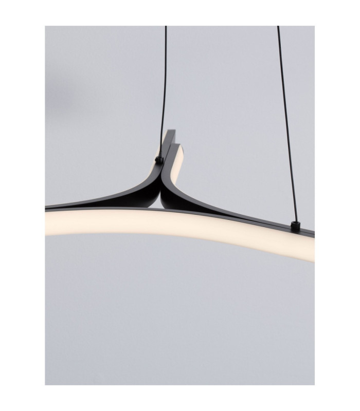 Nue Integrated LED Pendant Ceiling Light Matt Black Triac Dimmable LED 29W 1833lm 3000K-7