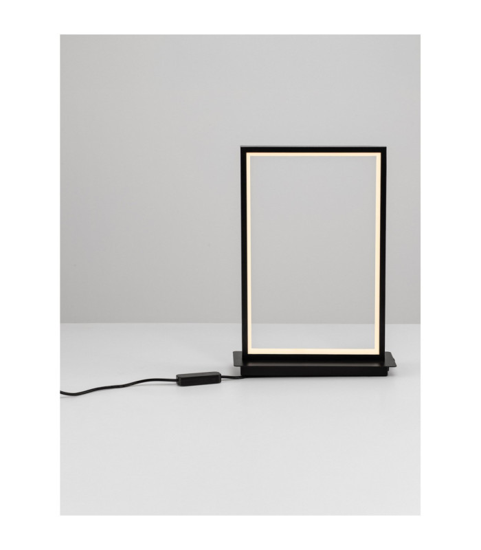 Alis Integrated LED Table Lamp Sandy Black Touch Dimmable LED 14W 641lm 3200K-4