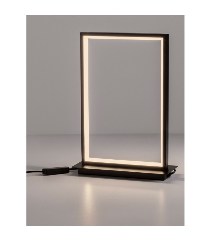 Alis Integrated LED Table Lamp Sandy Black Touch Dimmable LED 14W 641lm 3200K-6