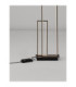 Alis LED Integrated Floor Lamp Sandy Black Dimmable LED 45W 1860lm 3200K-5