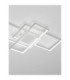Clea Integrated LED Semi Flush Ceiling Light Sandy White Dimmable LED 58W 3455lm 2700-3500-5000K CCT Remote Control-2