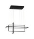 Clea Integrated LED Pendant Ceiling Light Sandy Black Dimmable LED 59W 2129lm 2700-3500-5000K CCT Remote Control-1
