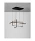 Clea Integrated LED Pendant Ceiling Light Sandy Black Dimmable LED 59W 2129lm 2700-3500-5000K CCT Remote Control-4
