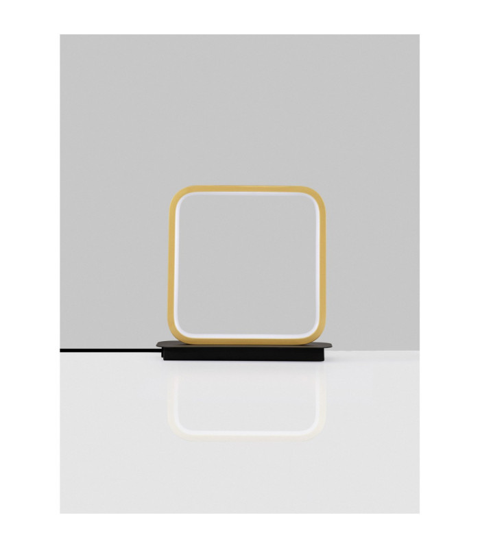 Imar Integrated LED Table Lamp Sandy Black Gold LED 13W 563lm 3200K-3