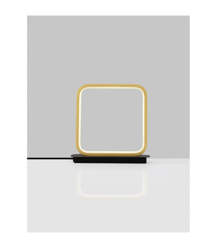 Imar Integrated LED Table Lamp Sandy Black Gold LED 13W 563lm 3200K-4