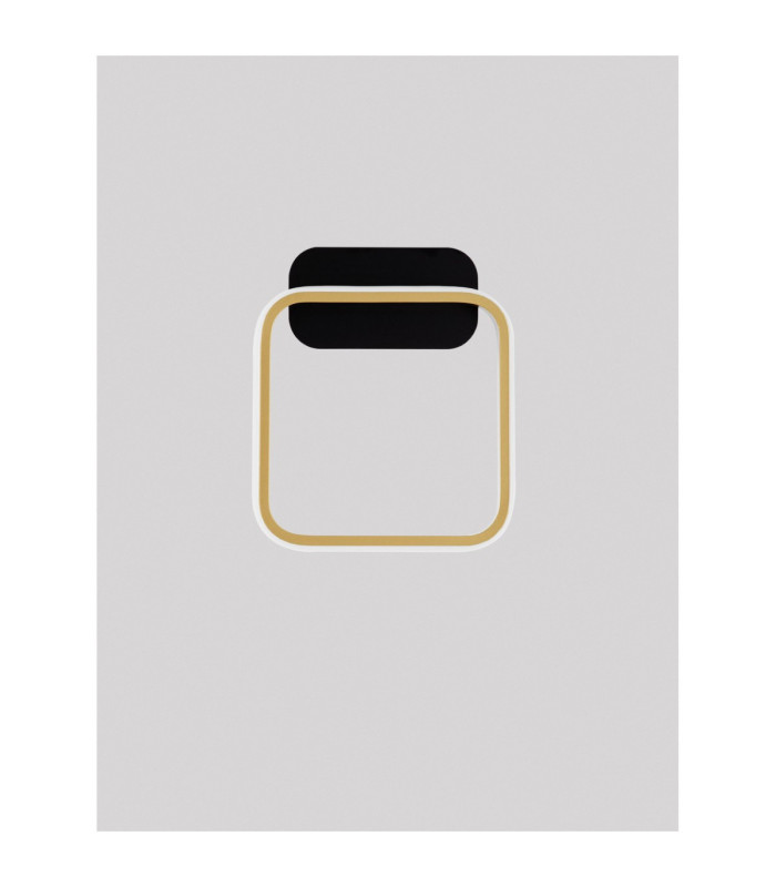 Imar Integrated LED Wall Lamp Sandy Black Gold LED 13W 563lm 3200K-3