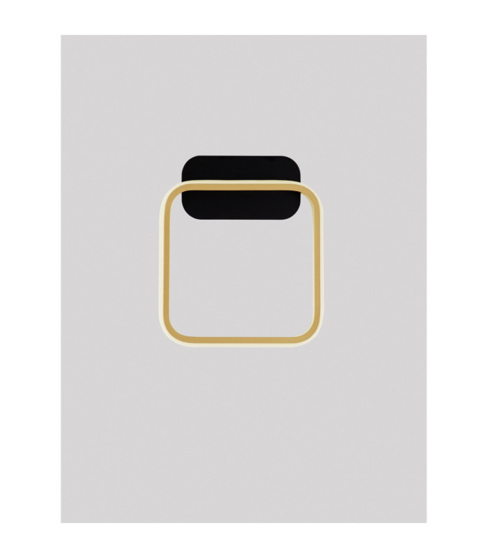 Imar Integrated LED Wall Lamp Sandy Black Gold LED 13W 563lm 3200K-4