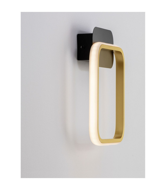 Imar Integrated LED Wall Lamp Sandy Black Gold LED 13W 563lm 3200K-5