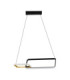 Imar Integrated LED Pendant Ceiling Light Sandy Black Gold Triac Dimmable LED 36W 1685lm 3200K-1