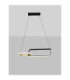 Imar Integrated LED Pendant Ceiling Light Sandy Black Gold Triac Dimmable LED 36W 1685lm 3200K-4