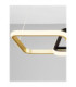 Imar Integrated LED Pendant Ceiling Light Sandy Black Gold Triac Dimmable LED 36W 1685lm 3200K-5